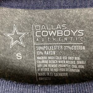 NFL Shirts - DALLAS COWBOYS AUTHENTIC Gray Short Sleeve Tee NFL Shirts - DALLAS COWBOYS AUTHENTIC Gray Short Sleeve Tee